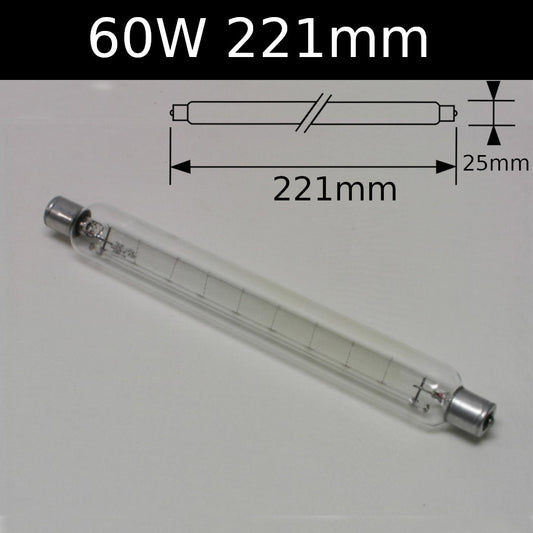221mm / 60W - Clear