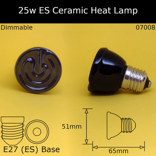 E27 (ES) / 25W - Ceramic / Default