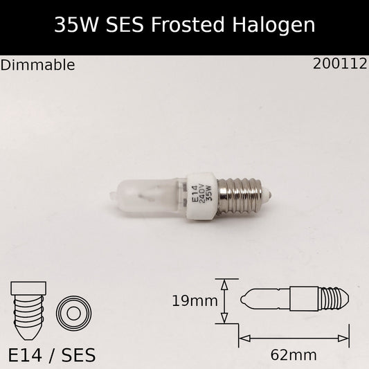 E14 (SES) / 35W - Frosted