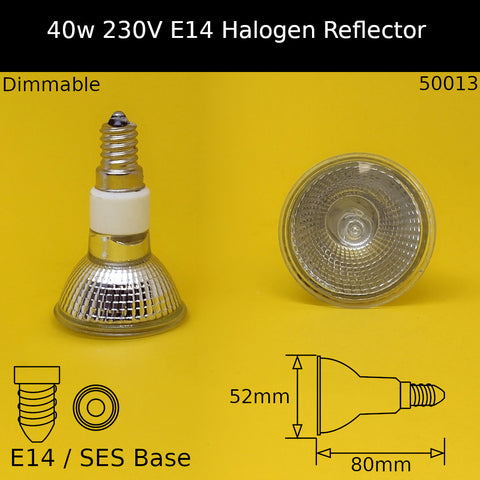 Halogen E14 Reflectors