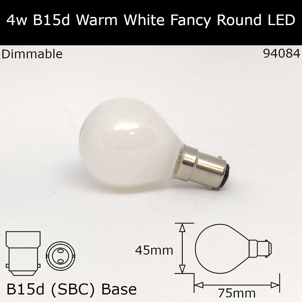 LED Filament Fancy Round – The Lightbulb Man