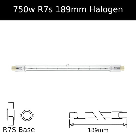 189mm / 750w - 2000hrs / No Discount Available