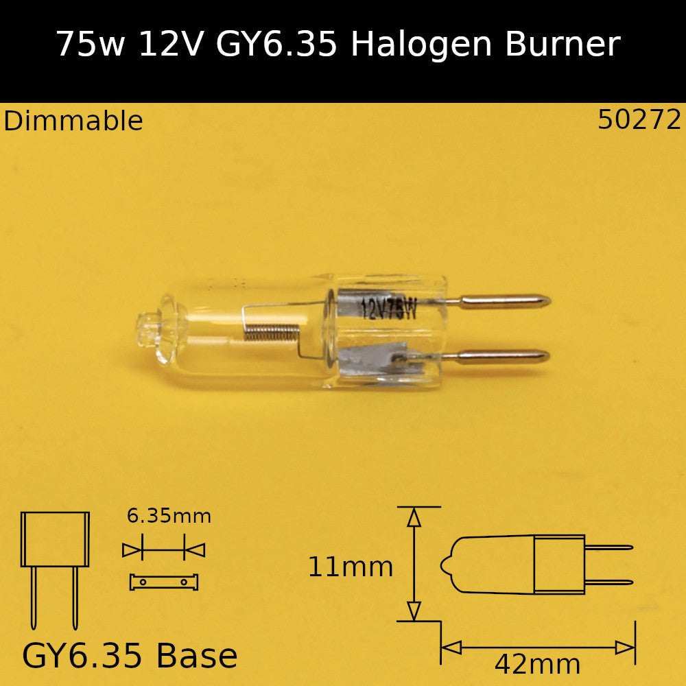 Halogen GY6.35 Low Voltage Burners