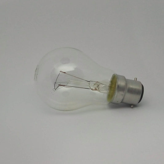 B22D (BC) / 60W - Clear / No Discount Available