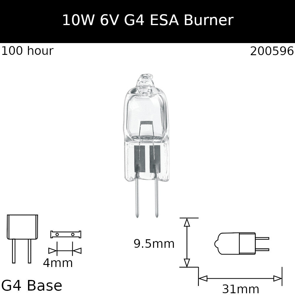 Burner Glass Base