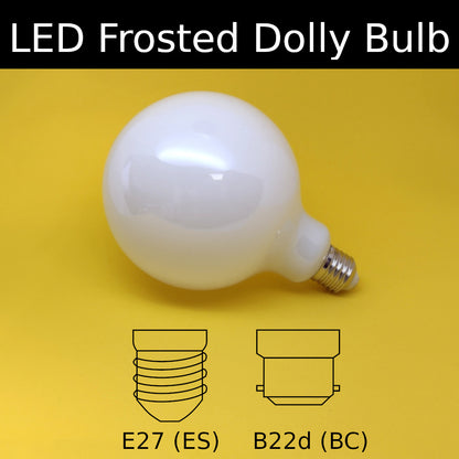 LED Frosted Dolly Bulbs
